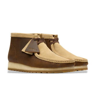 Clarks Walla Boot RB braune Lederschuhe