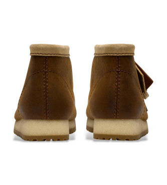 Clarks Walla Boot RB braune Lederschuhe