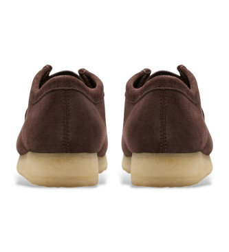 Clarks Brown Wallabee leather shoes