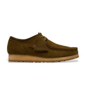 Clarks Chaussures en cuir marron Wallabee RB