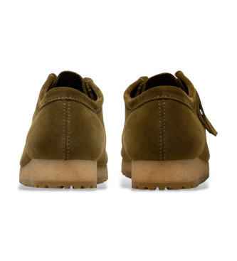 Clarks Chaussures en cuir marron Wallabee RB