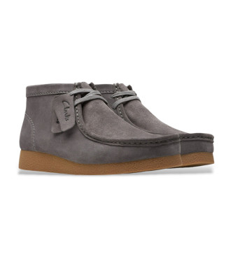 Clarks Leather shoes   Wallabeeevo Bt grey