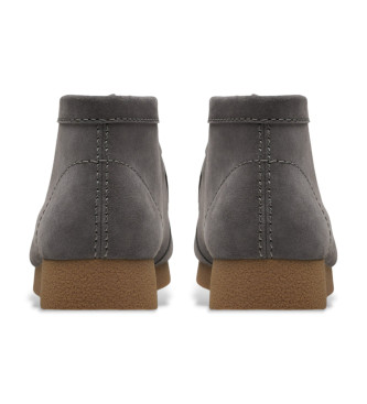 Clarks Lederschuhe   Wallabeeevo Bt grau