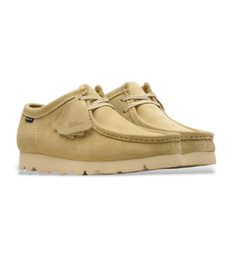 Clarks Zapatos de piel WallabeeGTX Maple amarillo