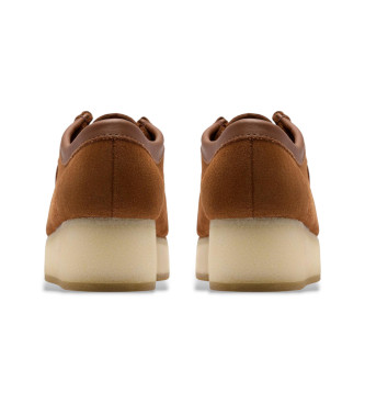 Clarks Usnjeni čevlji Wallacraft Bee brown