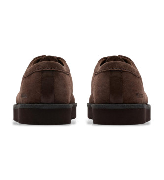 Clarks Meare Walla donkerbruine schoenen