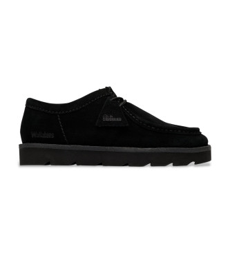 Clarks Meare Walla Leren Schoenen zwart