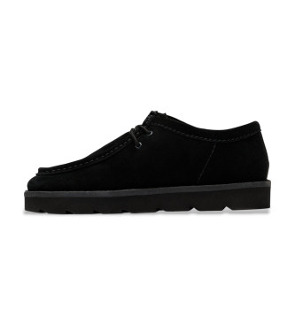 Clarks Meare Walla Leren Schoenen zwart