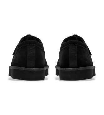 Clarks Meare Walla Leren Schoenen zwart