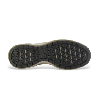 Clarks Sneakers Mullan Easy in pelle marrone