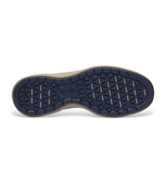 Clarks Mullan Moc tofflor i marinbltt lder
