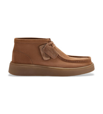 Clarks Torview Hi Lederschuhe braun