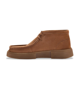 Clarks Torview Hi Lederschuhe braun