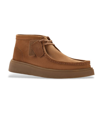 Clarks Torview Hi Lederschuhe braun