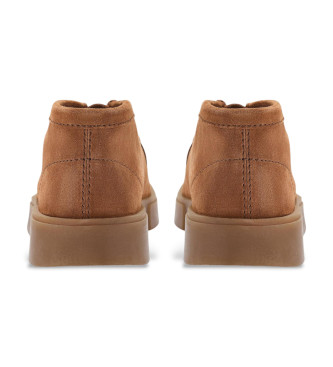 Clarks Torview Hi Lederschuhe braun