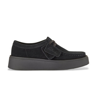Clarks Sapatos de couro Torview preto