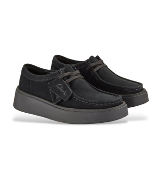 Clarks Sapatos de couro Torview preto