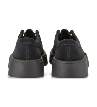 Clarks Sapatos de couro Torview preto