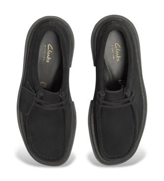 Clarks Sapatos de couro Torview preto