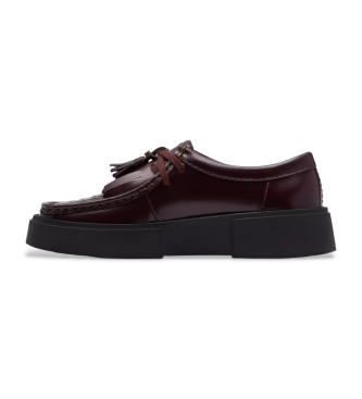 Clarks Zapatos Torview burdeos