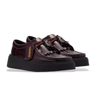 Clarks Zapatos Torview burdeos