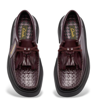 Clarks Zapatos Torview burdeos