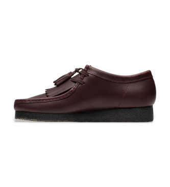 Clarks Chaussures en cuir Wallabee marron