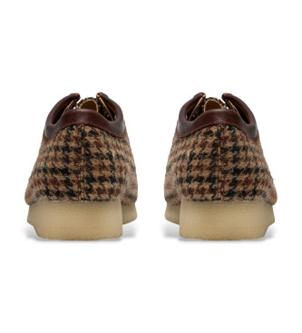 Clarks Braune Wallabee-Schuhe