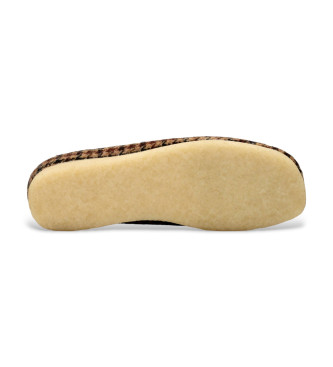 Clarks Braune Wallabee-Schuhe