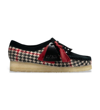 Clarks Black Wallabee Leather Shoes