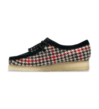 Clarks Black Wallabee Leather Shoes