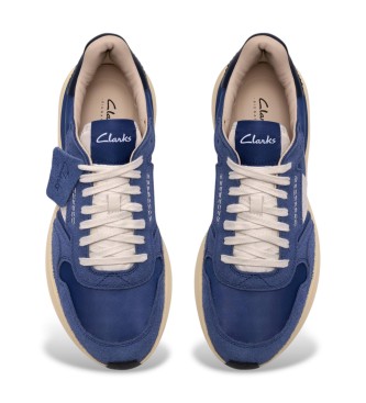 Clarks Buty CraftWick Lace w kolorze niebieskim