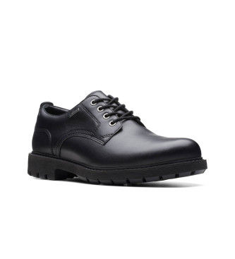 Clarks BatcombeTieGTX Lederschuh schwarz