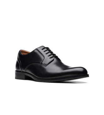Clarks CraftArlo chaussures en cuir noir
