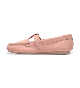 Clarks Lederschuhe Freckle Tbar hellrosa