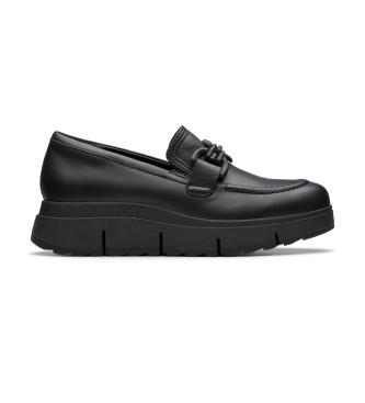 Clarks Scarpe in pelle nera Loriini Izzy