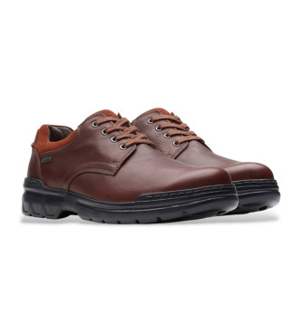 Clarks Zapatos de piel Rockie WalkGTX marrn