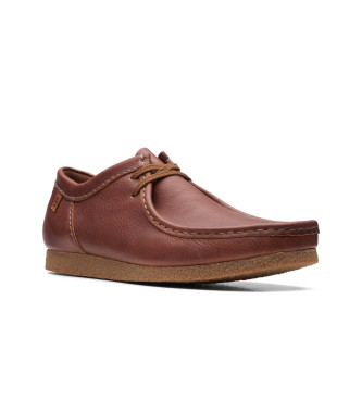 Clarks Shacre II Run rjavi usnjeni čevlji