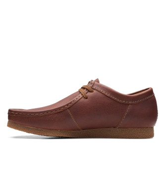 Clarks Shacre II Run rjavi usnjeni čevlji