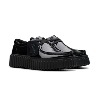 Clarks Zapatos de piel Torhill Bee negro