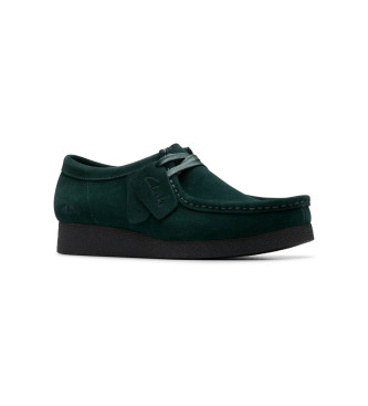 Clarks Skórzane buty WallabeeE VOS czarne