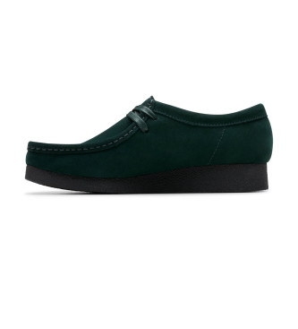Clarks Skórzane buty WallabeeE VOS czarne