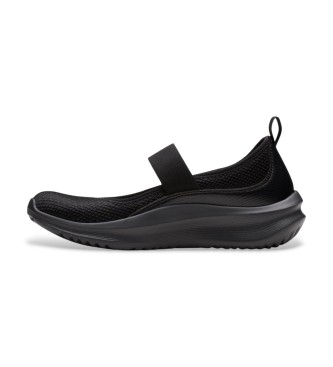 Clarks Trainers Solevana Jane zwart