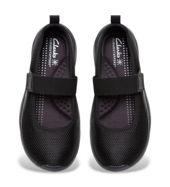 Clarks Trainers Solevana Jane zwart