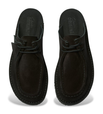 Clarks Leren klompen DSRTNomad zwart