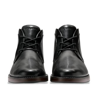 Cole Haan Grand Neoclassic Flexcraft Chukka black leather boots