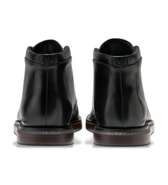 Cole Haan Grand Neoclassic Flexcraft Chukka black leather boots