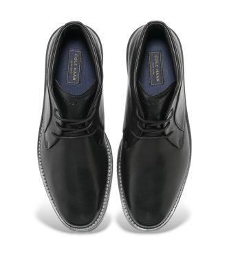 Cole Haan Grand Neoclassic Flexcraft Chukka black leather boots