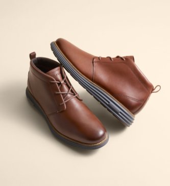 Cole Haan Original Leather Grand Remastered Brown Boots
