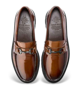 Cole Haan Skórzane loafersy American Classics Bit Loafer w kolorze brązowym